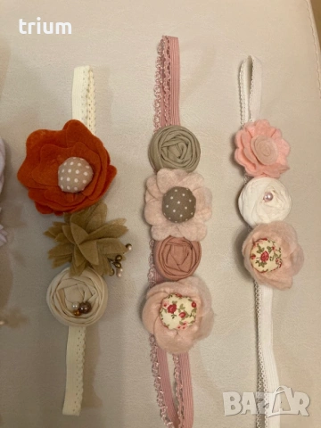 Красиви диадеми и ленти за коса , снимка 7 - Шноли, диадеми, ленти - 40108757