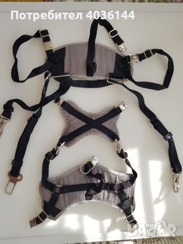Колан за Кучета 2 в 1 за Атомобил и Разходка, снимка 3 - Други - 44842669