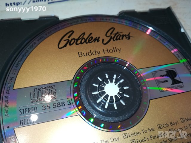 BUDDY HOLLY GOLDEN STARS CD-ВНОС GERMANY 2111231535, снимка 7 - CD дискове - 43089388