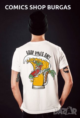 Мъжки Тениски MadColors - Бяла колекция (сублимационен печат)., снимка 14 - Тениски - 32622167