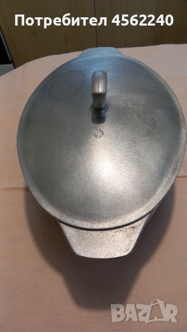 Овална алуминиева тенджера (Гусятница), снимка 3 - Съдове за готвене - 51469454