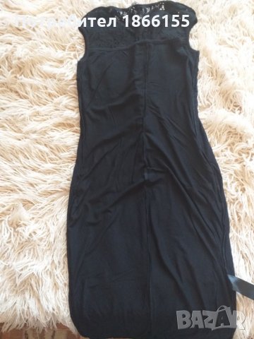 Малка черна рокля Daphne S/M, снимка 6 - Рокли - 28652539