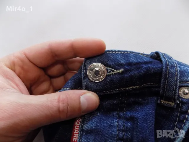 дънки dsquared2 панталон долнище оригинални мъжки размер 48, снимка 8 - Спортни дрехи, екипи - 48760442