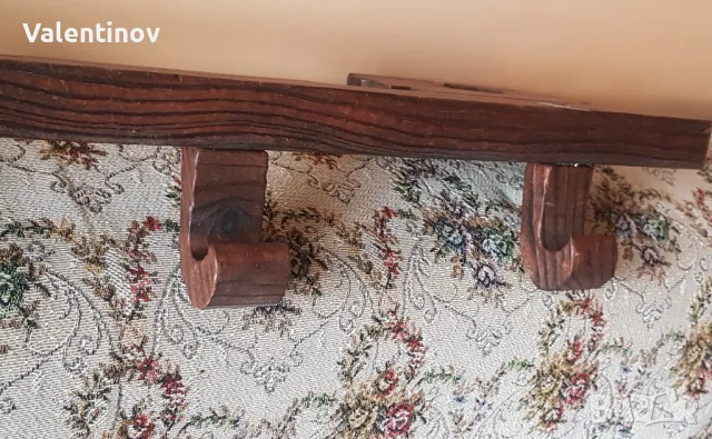 Старинна дървена закачалка , снимка 5 - Антикварни и старинни предмети - 48049108
