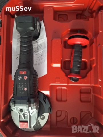 Ъглошлайф на Парксайд 20В Parkside Performance PWSAB 20-li E6, снимка 2 - Други инструменти - 53482377