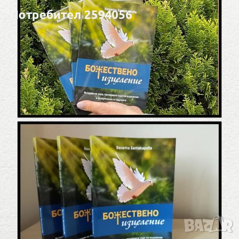 Книга"Божествено изцеление", снимка 3 - Художествена литература - 40767229
