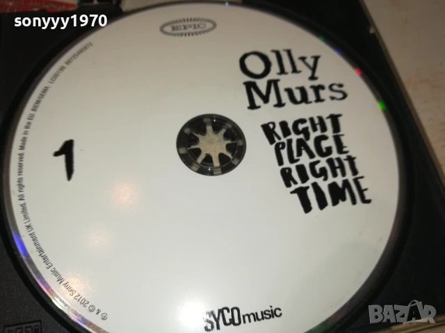 OLLY MURS-CD 0507251544, снимка 3 - CD дискове - 50917257