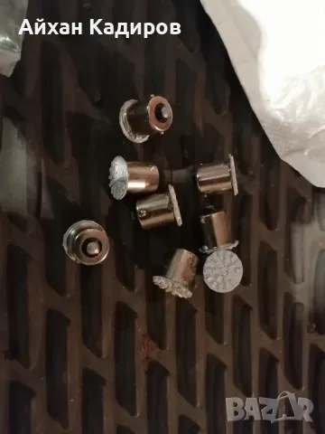 8бр.Лед оранжеви крушки BA15S (1156) 15лв