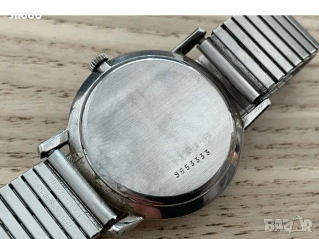 Часовник ZENITH Мъжки 36,3 ММ Работи Перфектно , снимка 3 - Други ценни предмети - 36990785