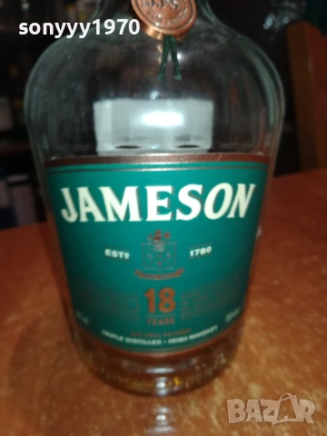 jameson 18-празно шише за колекция 2310251243, снимка 14 - Колекции - 52153628