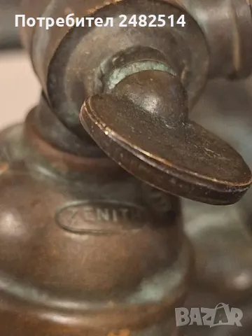 Промоция АР ДЕКО МАРКИРАНА над 100 год. бронз антика статуетка пластика, снимка 6 - Антикварни и старинни предмети - 49240545