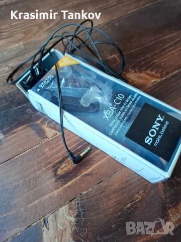 Слушалки SONY XBA-C10, снимка 3 - Слушалки и портативни колонки - 51424643
