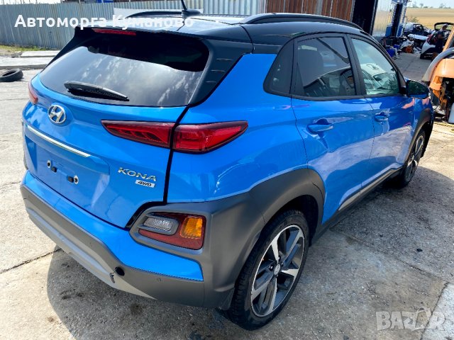 Hyundai Kona 1. 6 T-GDI, 177 ph. , 4x4, Automatic, 2018, 80 000km, engine G4FJHU, euro 6B, Хюндай Ко, снимка 4 - Автомобили и джипове - 33415621