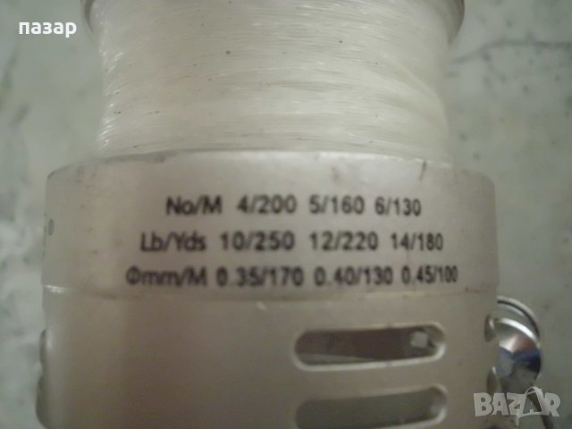 риболовна макара 5 лагера много запазена, снимка 5 - Въдици - 35035235