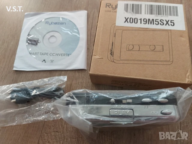 Rybozen BR602 - Уокмен за дигитализиране на аудио касети, снимка 2 - Декове - 51372003