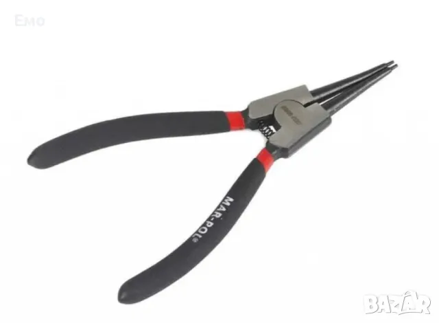 Кръглоносни клещи за монтаж и демонтаж на вътрешни и външни зегерки, снимка 7 - Клещи - 48017348