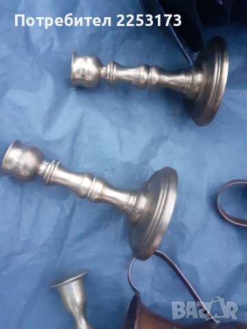 Два масивни свещника лот