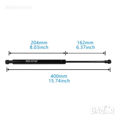 Амортисьори за Преден Капак BMW E90–E93 2004–2013 | OE 51237060550 | Газови Пружини, снимка 5 - Части - 50317737