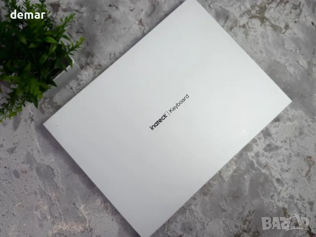 Калъф с магнитна клавиатура Inateck за iPad Air 11 Inch 2024 M2, 7 цветна подсветка тракпад, KB09119, снимка 10 - Таблети - 48836433