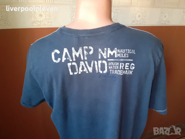 👉Camp David Original М ефектна, снимка 2 - Тениски - 51243296