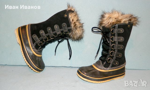 ботуши  Sorel Joan Of Arctic NL1540-010  номер 38 2/3, снимка 2 - Дамски ботуши - 34853611