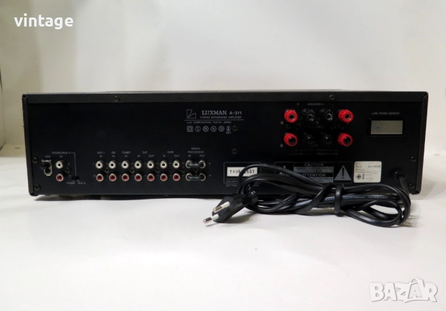 LUXMAN A-311, снимка 6 - Ресийвъри, усилватели, смесителни пултове - 51982310
