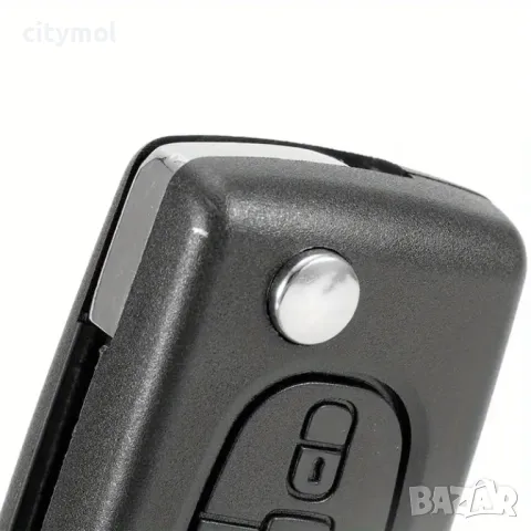 Кутийка  за ключ с 3 бутона за Peugeot 207 307 308 407 607 Expert Partner Berlingo Citroen C2 C3 C4, снимка 6 - Аксесоари и консумативи - 50022413