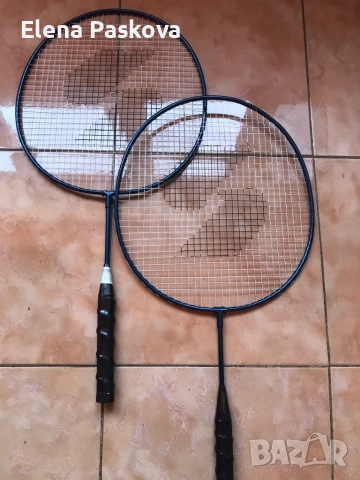 ракети за федербал, метал, 2 броя, Sportkraft