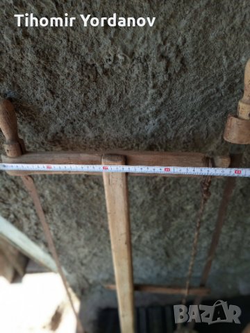 Дървени бичкии 2 броя., снимка 3 - Антикварни и старинни предмети - 33356095