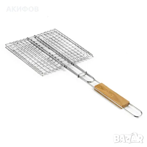 Скара за барбекю за бургери 22.5x20x52см, снимка 2 - Барбекюта - 50310204