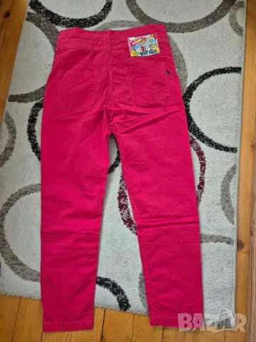 червен летен панталон Паус, снимка 2 - Панталони - 49603101