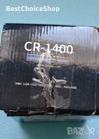 охладител за процесор Jonsbo CR-1400 ARGB. , снимка 8 - Други - 53115691