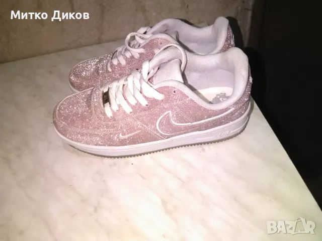 Nike air Air Force 1 дамски оригинални маратонки №40 реален стелка 25см като нови, снимка 3 - Маратонки - 48592300