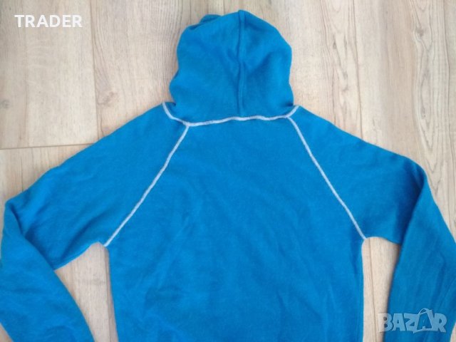 Вълнен пуловер 80% вълна мерино термо блуза анорак MadeInItaly , снимка 8 - Пуловери - 31935363