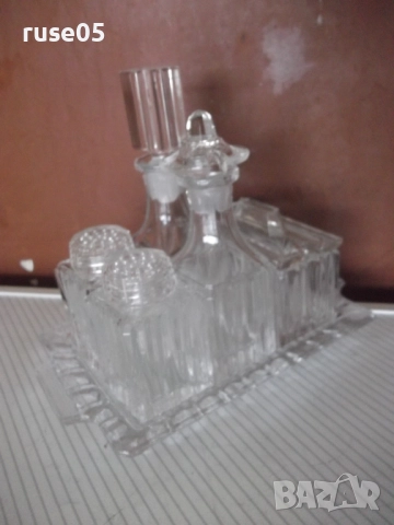 Оливерник стъклен от соца, снимка 2 - Аксесоари за кухня - 52509342