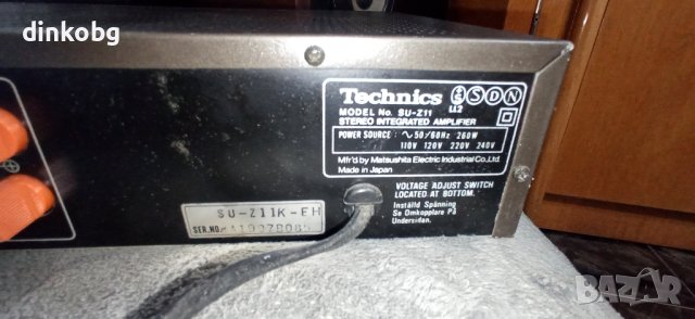 Technics su-z11, снимка 4 - Ресийвъри, усилватели, смесителни пултове - 44025807