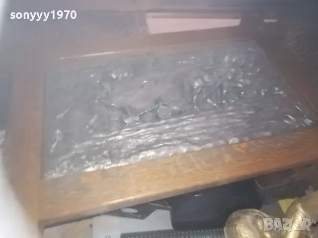 КАРТИНА МЕТАЛ ДЪРВО РЕЛЕФНА ОТ ГЕРМАНИЯ 2309241126, снимка 15 - Картини - 47327918