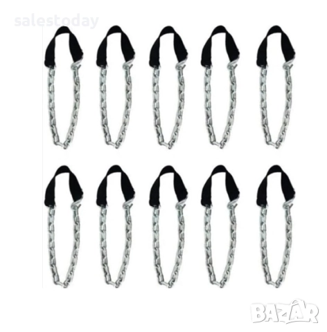 Вериги за сняг,метални, 10бр. прешлени, 13 -16 цола, 60см, снимка 2 - Аксесоари и консумативи - 45217068