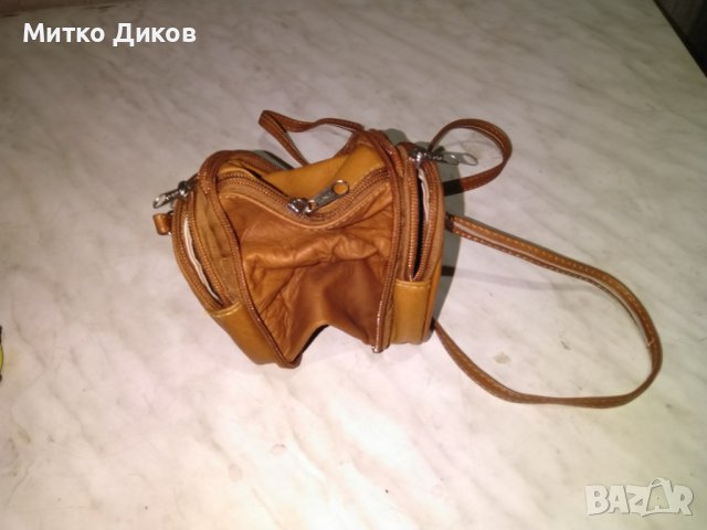 Чанта за през рамо сгъваема естествена кожа нова 140х103х90мм и 103х100х55мм, снимка 8 - Чанти - 43991010