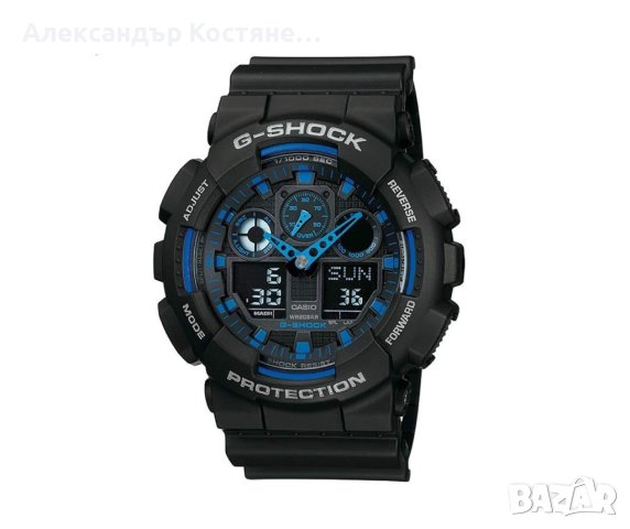 Мъжки часовник Casio G-Shock GA-100-1A2ER