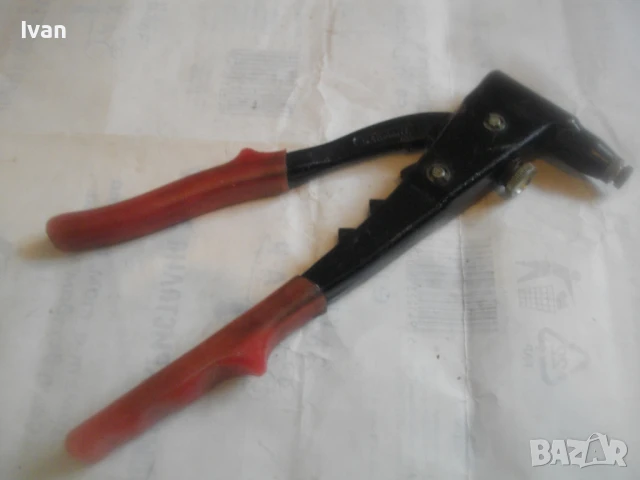 GESIPA GBM-10 Made in Germany РЪЧНА НИТАЧКА ЗА НИТ ГАЙКА М3-М6мм , снимка 12 - Други инструменти - 51010274