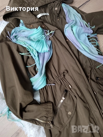 дамска тънка парка mango, снимка 3 - Якета - 51966468