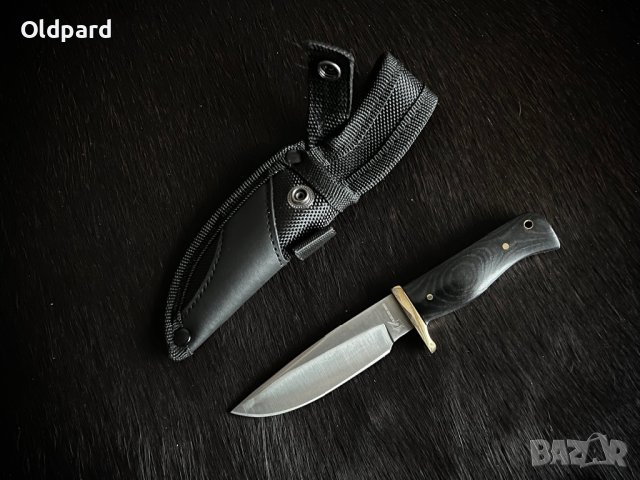 Охотничий нож Small Hunter Black Micarta (BJ067), снимка 2 - Ножове - 43730418