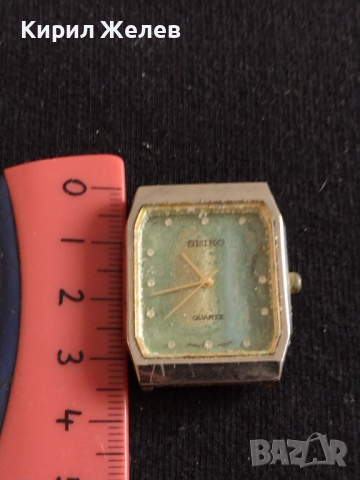 Стилен дамски часовник SEIKO QUARTZ JAPAN с кристали Сваровски интересен модел - 26889, снимка 6 - Дамски - 36548798