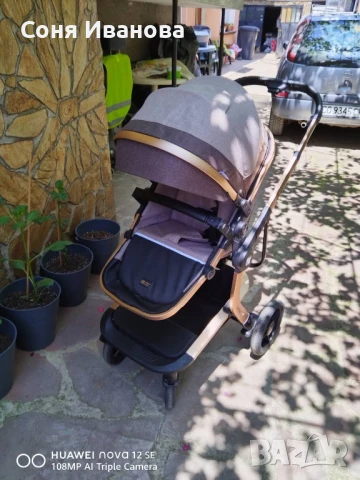 Детска количка KikkaBoo Irene,Beige 2 in 1 , снимка 9 - Детски колички - 50583615