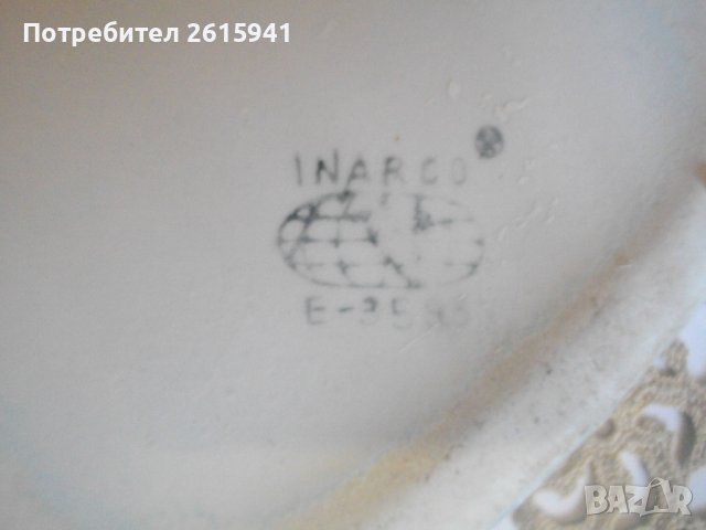 Винтидж 1960г-Япoнска INARCO-Порцеланова Фигура-Детски Обувки/Ваза-Отлична, снимка 18 - Статуетки - 39898150