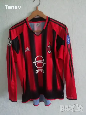AC Milan 2004/2005 Champions League Adidas оригинална тениска фланелка Милан М Шампионска Лига