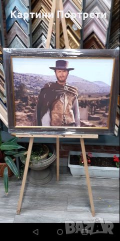 Добрия, лошия и злия. Продавам картина., снимка 2 - Картини - 34996866