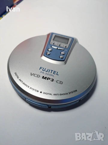 Колекционерски преносим VCD MP3 плейър Fujitel Movieman PA-223RL, Sony IC с оригинална кутия, снимка 2 - Колекции - 53476941