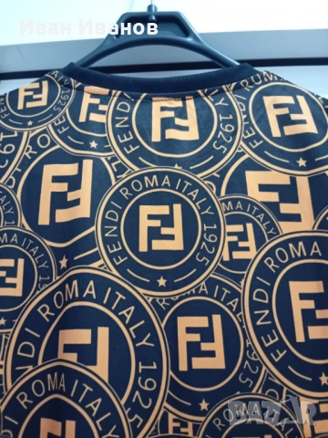 Оригинална тениска Fendi, снимка 3 - Тениски - 51651575